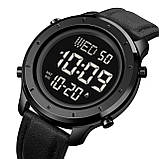 Чоловічий годинник Skmei 1864LBKBK Black-Black Leather SALE, фото 2