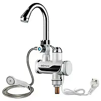 Нижнє підключення до води Проточний водонагрівач із душем