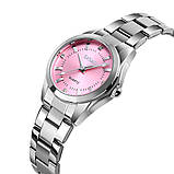 Жіночий годинник Skmei 1620SIPK Silver-Pink, фото 2