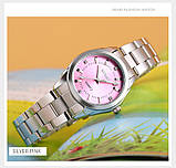 Жіночий годинник Skmei 1620SIPK Silver-Pink, фото 3