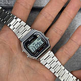 Чоловічий годинник Skmei 1123SI Silver, фото 9