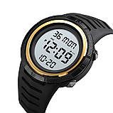 Чоловічий годинник Skmei 1632GDWT Gold-White, фото 2