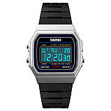 Чоловічий годинник Skmei 1412SI Silver, фото 2