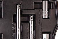 Набір насадок торцевих MasterTool 78-4032 PROFI, CrV 1/2" 8-32 мм, тріскачка 72Т, 32 шт, кейс, фото 9