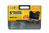 Набір насадок торцевих ТИТУЛ 78-7072 (CrV 1/4" і 1/2" з тріскачкою 24 зуба, 72 шт в кейсі), фото 10