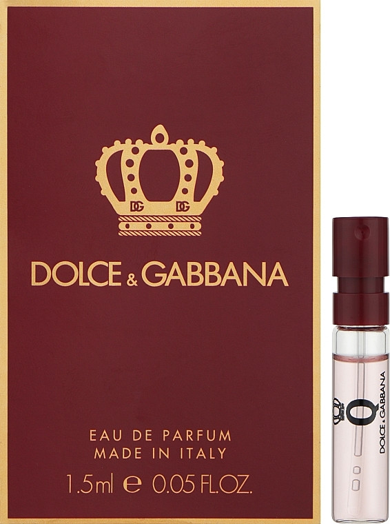 Пробник Парфумована вода для жінок Dolce & Gabbana Q Eau De Parfum 1.5 мл, фото 1