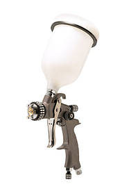 Краскопульт MasterTool 80-8985, HVLP HQ 600 мл, пластик, Ø 1,3 мм, 400 л/хв, 2-3 бар