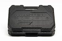 Набір насадок торцевих MasterTool 78-5108, CrV 1/4" і 1/2", тріскачка 72Т, 108 шт, кейс, фото 10