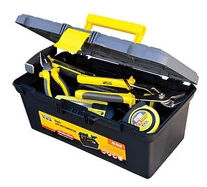 Ящик для інструменту MasterTool 79-2216, 16" (395*223*165 мм), пластикові замки