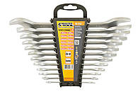 Ключі ріжкові MasterTool 70-2112, набір 12 шт (6х7 TO 30х32) SS, фото 3