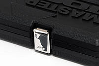 Набір насадок торцевих MasterTool 78-2047 PROFI, CrV 1/4" 4-14 мм,тріскачка 72Т, 46 шт, кейс, фото 8