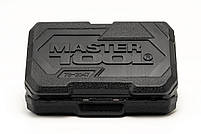 Набір насадок торцевих MasterTool 78-2047 PROFI, CrV 1/4" 4-14 мм,тріскачка 72Т, 46 шт, кейс, фото 10