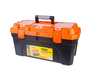 Ящик для інструменту MasterTool 79-6028, 22,5" (572*300*295 мм), посилений, пластикові замки