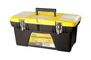 Ящик для інструменту MasterTool 79-2319, 19" (480*250*230 мм), зйомні органайзери, металеві замки