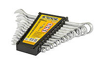 Ключі рожково-накидні MasterTool 71-2112, набір 12 шт (6-14,17,19,22), фото 2