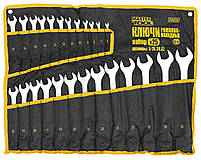 Ключі рожково-накидні MasterTool 71-2125, набір 25 шт рол (6-28,30,32), фото 2