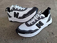 NEW BALANCE 510 сірі з білим шкіряні чоловічі кросівки