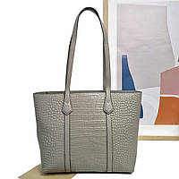 Модна сумка шопер натуральна шкіра сірий Арт.TT-88 grey VIVAVERBA Україна — (59)