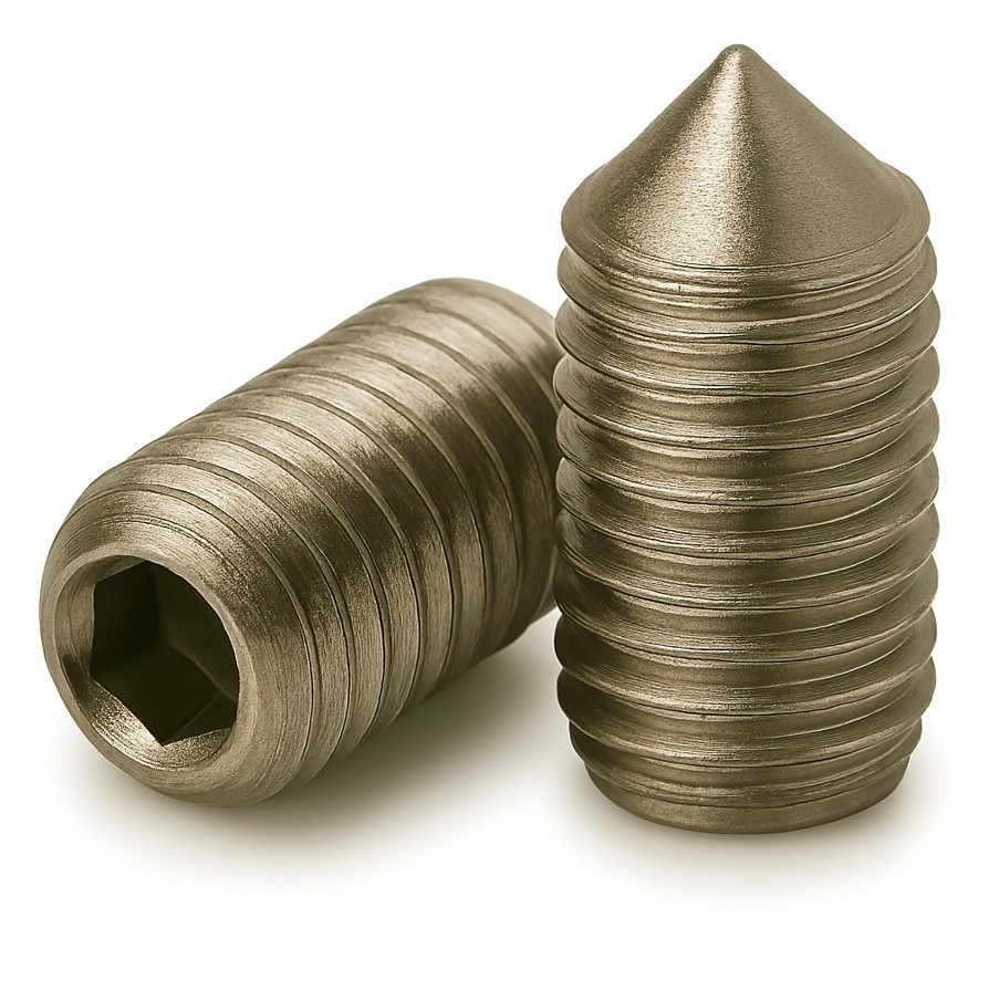 DIN 914 Гвинт установочний з внутрішнім шестигранником нержавіючий А2, фото 1