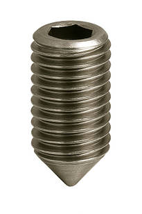 DIN 914 Гвинт установочний з внутрішнім шестигранником 45H цинк