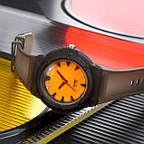 Жіночий годинник Skmei 2011BKOG Black-Orange SALE, фото 4