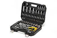 Набір ключів і насадок торцевих MASTERTOOL 78-5094, CV 1/4" і 1/2" 94 шт, фото 2