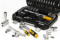 Набір ключів і насадок торцевих MASTERTOOL 78-5094, CV 1/4" і 1/2" 94 шт, фото 4