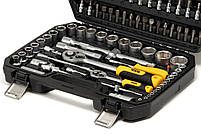 Набір ключів і насадок торцевих MASTERTOOL 78-5094, CV 1/4" і 1/2" 94 шт, фото 6