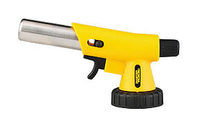 Пальник для газового балона MASTERTOOL "Вихор" з п'єзопідпалом Ø22 мм керамічний захист 1300 °C 44-5035