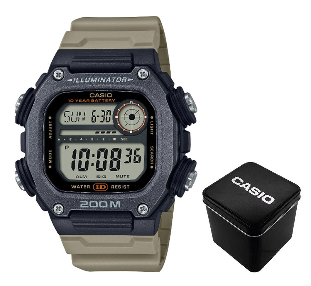 Чоловічий годинник Casio DW-291HX-5A, фото 1