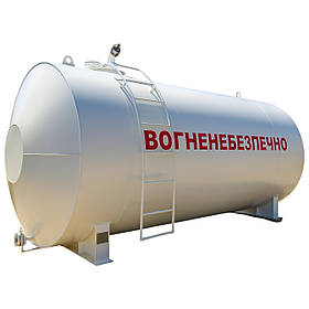 Резервуар 5 куб для палива одностінний сталевий 5000 літрів