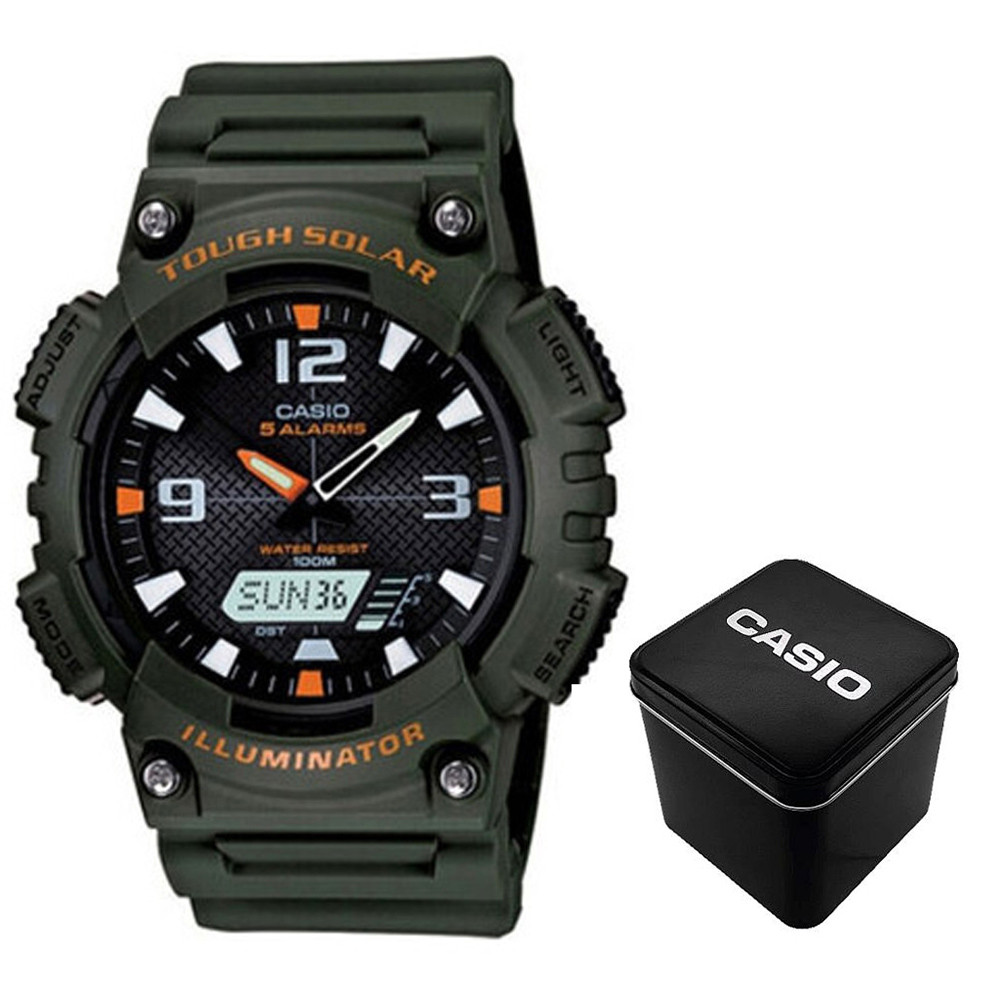 Чоловічий годинник Casio AQ-S810W-3A, фото 1