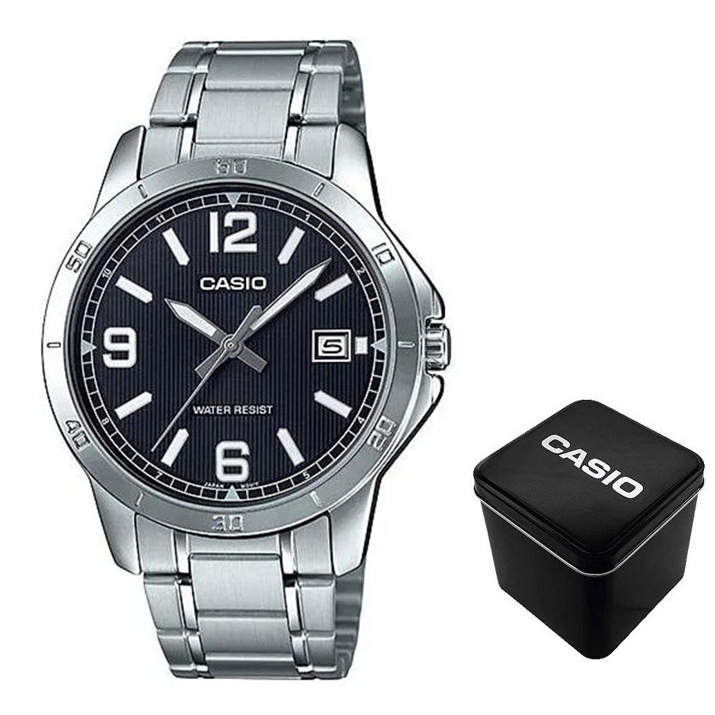 Чоловічий годинник Casio MTP-V004D-1B2, фото 1