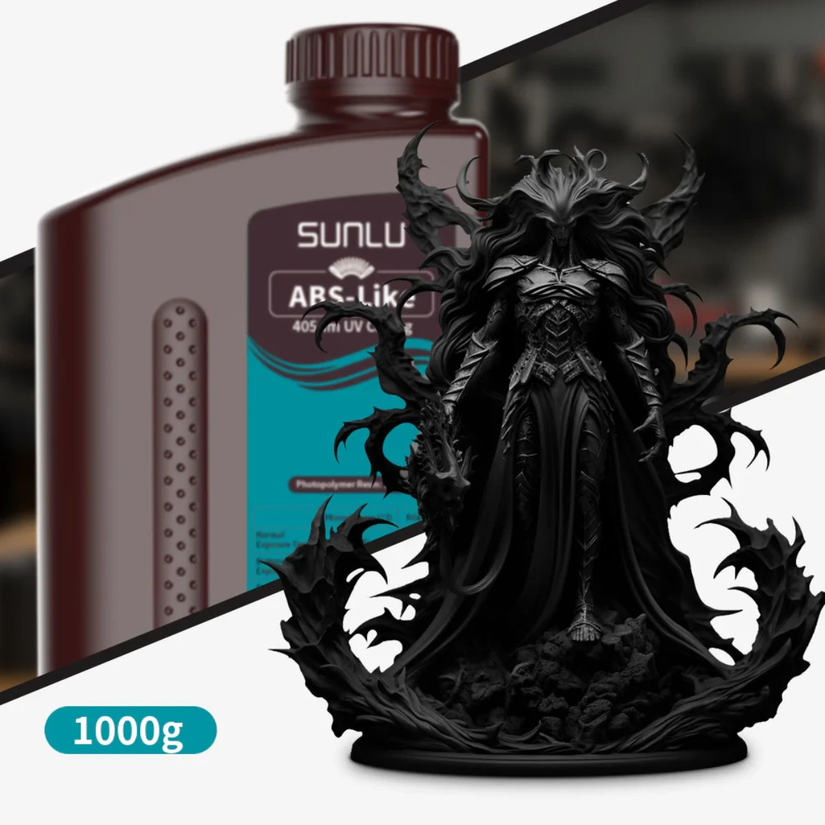 SUNLU ABS Like Resin Solid Black
