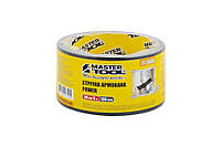 Скотч армований MASTERTOOL Профі 50 мм 5 м чорний 77-2605, фото 2