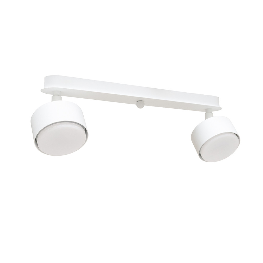 Світильник стельовий MSK Electric Copter з поворотними плафонами під дві лампи GX53 NL 80405-2 WH