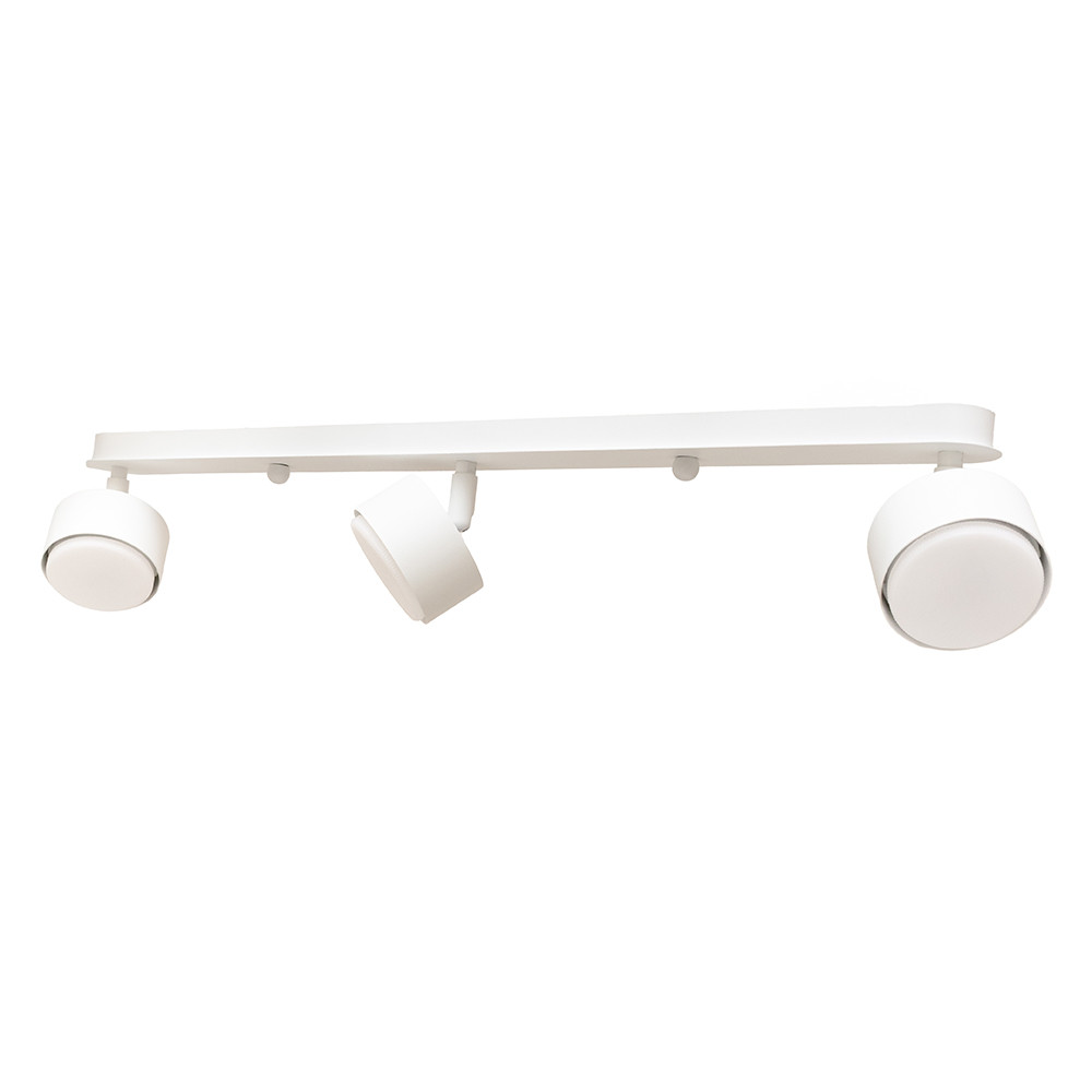 Світильник стельовий MSK Electric Copter спот із трьома поворотними плафонами GX53 NL 80405-3 WH