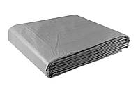 Тент MASTERTOOL 4х8 м 110 г/м2 срібло 79-7408, фото 3