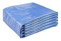 Тент MASTERTOOL 10х12 м 65 г/м² синий 79-9012, фото 3