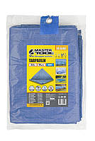 Тент MASTERTOOL 3х5 м 65 г/м² синий 79-9305, фото 6