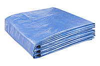 Тент MASTERTOOL 5х8 м 65 г/м² синий 79-9508, фото 3