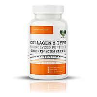Колаген 2 типу з Вітаміном с | 1750 мг. | (120 капс.)| Envie Lab COMPLEX type 2 Chicken