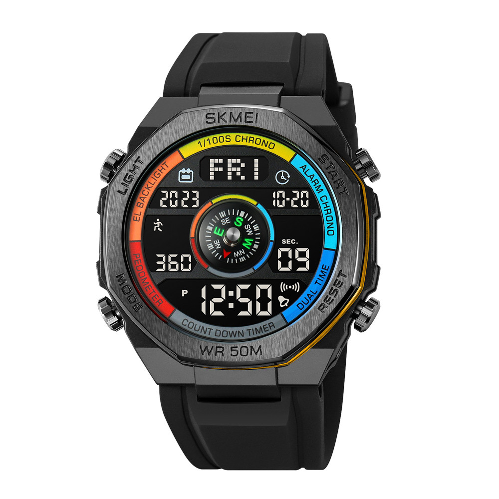 Чоловічий годинник Skmei 2209CLGD Colorful-Gold SALE  STOPPED, фото 1