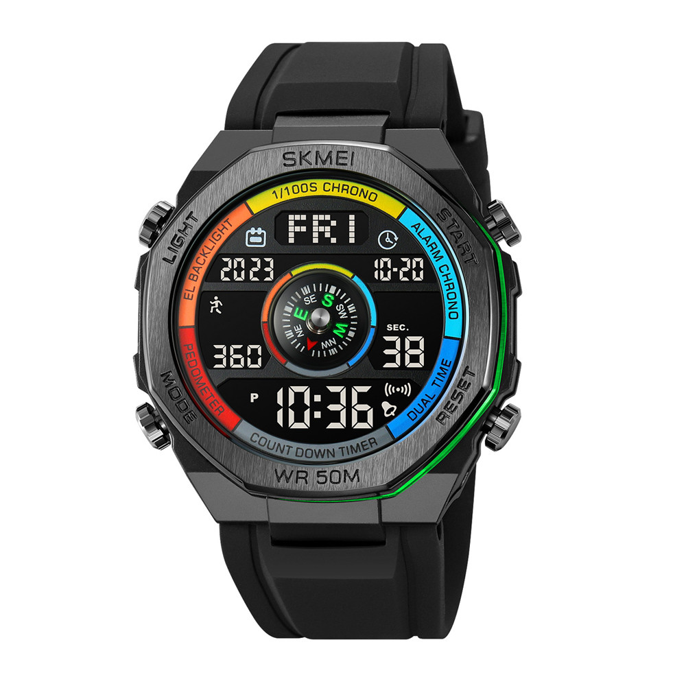 Чоловічий годинник Skmei 2209CLGN Colorful-Green SALE  STOPPED, фото 1