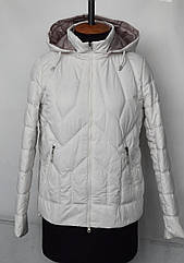 Демісезонна жіноча куртка 376 тм Mangelo Розміри 44 54 56