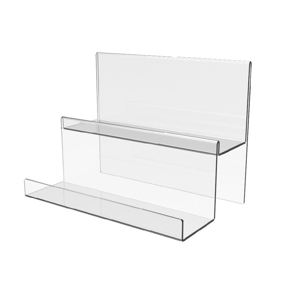 Гірка EKOSTAR під товар на 2 сходинки з акрилу 170х110х130, фото 1