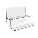 Гірка EKOSTAR під товар на 2 сходинки з акрилу 170х110х130, фото 2