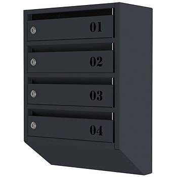 Поштова скринька «Стандарт» (ЯП-04) графіт