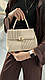 Сумка жіноча, бежева, фото 9