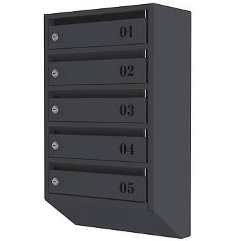 Поштова скринька «Стандарт» (ЯП-05) графіт